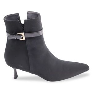 Stuart Weitzman Vintage Black Sync Gore-Tex Booties